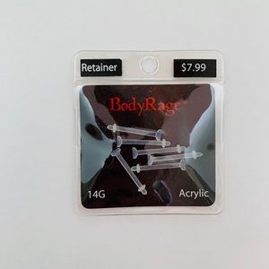 Sealed Tongue Ring Retainers